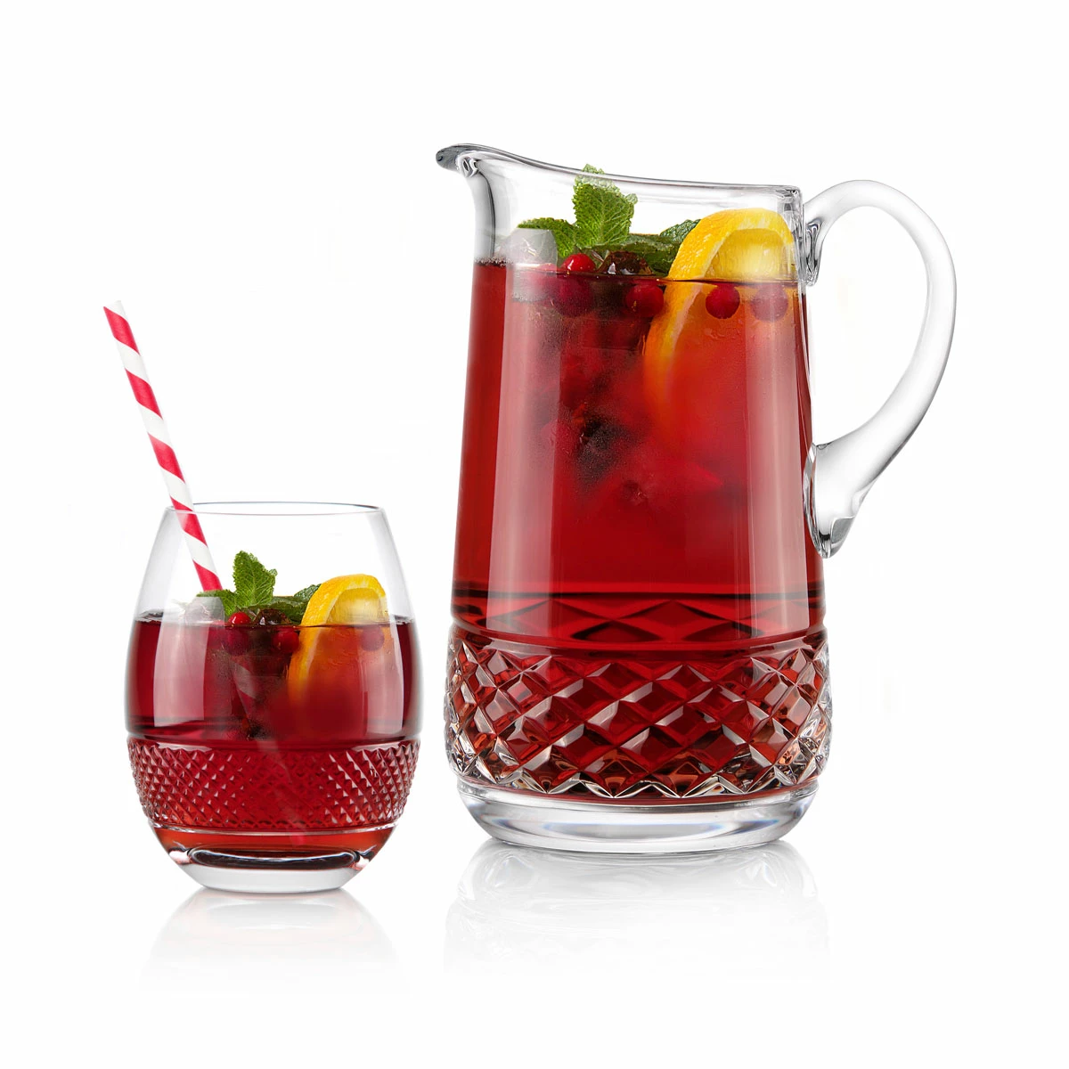 Cashs Crystal Cashs Ireland, Cooper Sangria Cocktail Pitcher 3 Cashs Crystal Cashs Ireland, Cooper Sangria Cocktail Pitcher - Image 3