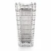 Cashs Crystal Cashs Ireland, Tartan 11" Square Vase -wine set shop 24889C a1