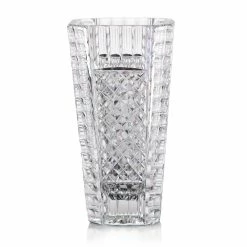 Cashs Crystal Cashs Ireland Art Collection 7" Blackthorn Octagonal Vase
