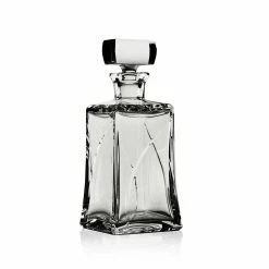 Steuben Whisper Whiskey Decanter