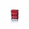 Baccarat Crystal, Louxor 8" Vase, Red -wine set shop 2808408B 2808408B a1