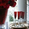 Baccarat Crystal, Eye Extra 16 1/2" Vase, Red