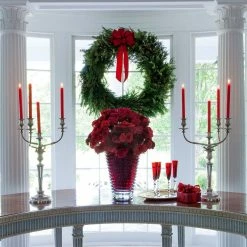 Baccarat Crystal, Eye Extra 16 1/2" Vase, Red -wine set shop 2809402B a2