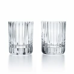 Baccarat Crystal Baccarat Harmonie Triple Old Fashioned Tumblers XL, Pair