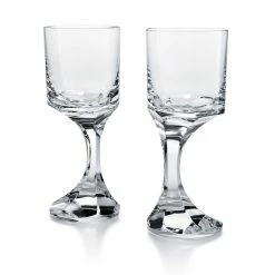 Baccarat Crystal Baccarat Narcisse Red Wine Glass Num. 2 Pair