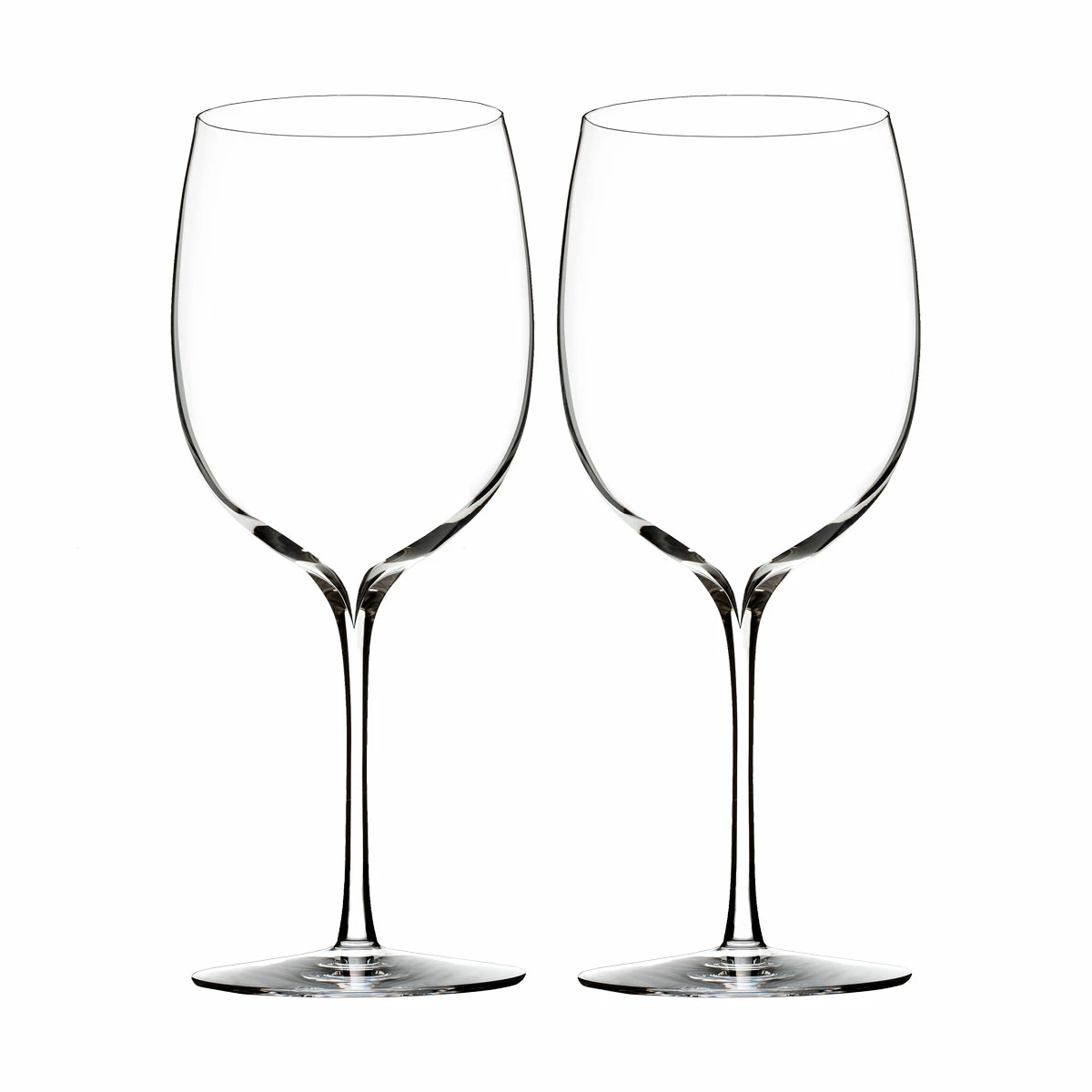 Waterford Crystal, Elegance Bordeaux Wine Glass, Pair 1 Waterford Crystal, Elegance Bordeaux Wine Glass, Pair