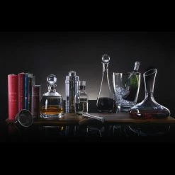 Waterford Crystal, Elegance Stemless Wine Glass, Pair -wine set shop 40001105 w elegancedecanter1200