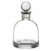 Waterford Crystal, Elegance Short Decanter With Round Stopper, Platinum Band -wine set shop 40001118 a1