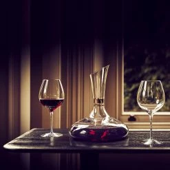 Waterford Crystal, Elegance Wine Carafe With Platinum Band -wine set shop 40001120 a4