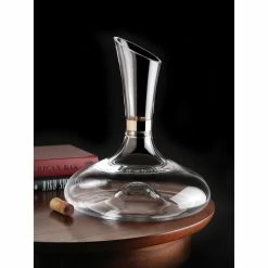 Waterford Crystal, Elegance Wine Carafe With Platinum Band -wine set shop 40001120 a5
