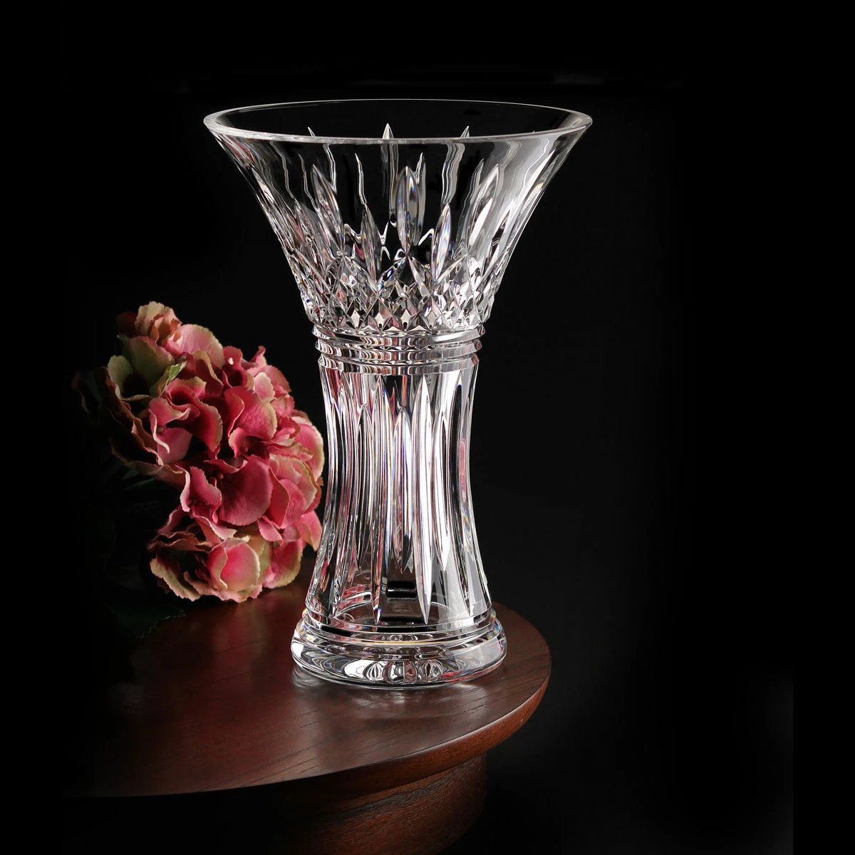 Waterford Crystal, House Of Waterford Trilogy Lismore 12" Vase 2 Waterford Crystal, House Of Waterford Trilogy Lismore 12" Vase - Image 2