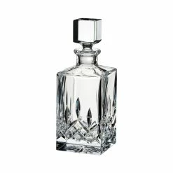 Waterford Crystal Waterford Lismore Square Crystal Decanter, Clear