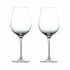 Wedgwood China Wedgwood Globe Crystal White Wine Glasses, Pair