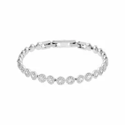 Swarovski Crystal And Rhodium Angelic Bracelet