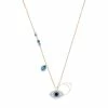 Swarovski Crystal Swarovski Symbolic Evil Eye Pendant Necklace, Blue -wine set shop 5172560 a1