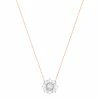 Swarovski Crystal Swarovski Sunshine Pendant, White, Rose Gold -wine set shop 5451376 a1