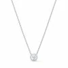 Swarovski Crystal Swarovski Angelic Round Pendant Necklace, White, Rhodium Plated -wine set shop 5567931 a1