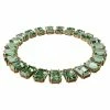 Swarovski Millenia Necklace, Octagon Cut Crystals, Green, Gold-Tone Plated -wine set shop 5598261 a1