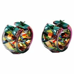Swarovski Curiosa Earrings, Green, Pair