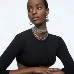 Swarovski Matrix S Earrings, White, Rhodium Plated, Pair -wine set shop 5600973 a3