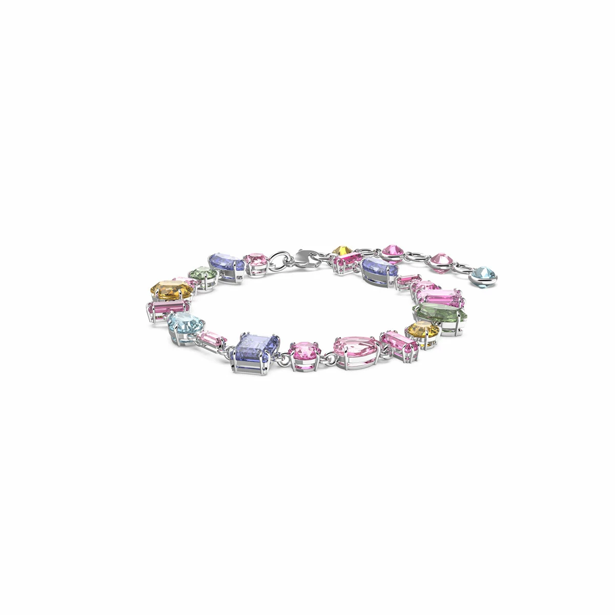Swarovski Gema Bracelet, Multicolored, Rhodium Plated 1 Swarovski Gema Bracelet, Multicolored, Rhodium Plated