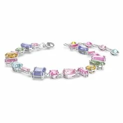 Swarovski Gema Bracelet, Multicolored, Rhodium Plated 8 Swarovski Gema Bracelet, Multicolored, Rhodium Plated -wine set shop 5613739 a4