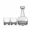 Orrefors Kosta Boda Orrefors Crystal, Erik Crystal Decanter And 2 Crystal DOF Tumbler Barware Set -wine set shop 6242405 a1