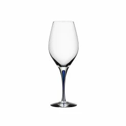 Orrefors Kosta Boda Orrefors Crystal, Intermezzo Blue Crystal Wine, Single