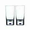 Orrefors Kosta Boda Orrefors Crystal, Intermezzo Blue Tumbler, Pair -wine set shop 6257478 a1