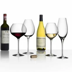 Orrefors Kosta Boda Orrefors Crystal, Difference Fruit Crystal Wine, Single