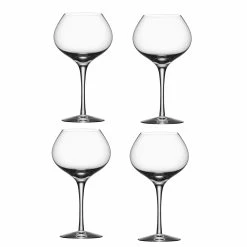 Orrefors Kosta Boda Orrefors More, Mature Wine Glasses Set Of Four -wine set shop 6310123 a11