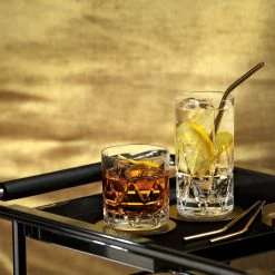 Orrefors Kosta Boda Orrefors Crystal, Peak Crystal DOF Tumbler, Set Of Four -wine set shop 6311141 a6