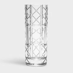 Orrefors Kosta Boda Orrefors Explicit Checks 12" Vase Large -wine set shop 6320824 a2