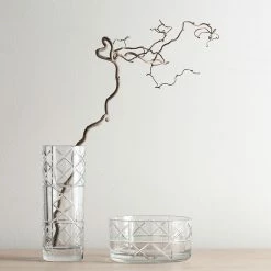 Orrefors Kosta Boda Orrefors Explicit Checks 12" Vase Large -wine set shop 6320824 a4