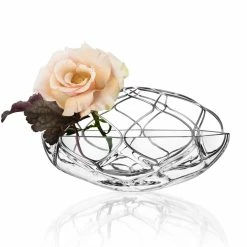 Orrefors Kosta Boda Orrefors Bloom 9" Wide Vase