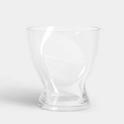 Orrefors Kosta Boda Orrefors Squeeze 7" Vase Clear Tulip