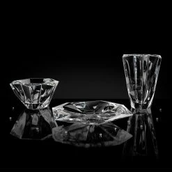 Orrefors Kosta Boda Orrefors Crystal, Precious 7 1/2" Crystal Vase -wine set shop 6569221 or preciousbowls a1