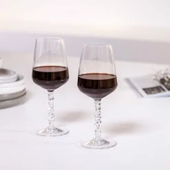 Orrefors Kosta Boda Orrefors Carat Wine Glasses, Pair -wine set shop 6590109 a2