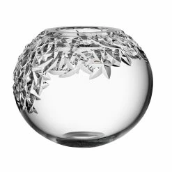 Orrefors Kosta Boda Orrefors Carat Upper Cut Globe 9.75" Vase