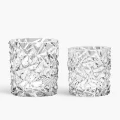 Orrefors Kosta Boda Orrefors Carat Candle Holder Clear Small -wine set shop 6590171 a2