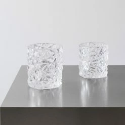 Orrefors Kosta Boda Orrefors Carat Candle Holder Clear Small -wine set shop 6590171 a3