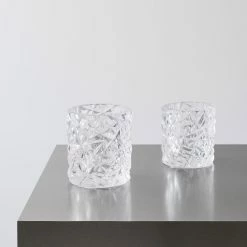 Orrefors Kosta Boda Orrefors Carat Candle Holder Clear Medium -wine set shop 6590172 a2