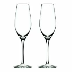 Orrefors Kosta Boda Orrefors Merlot Champagne Pair