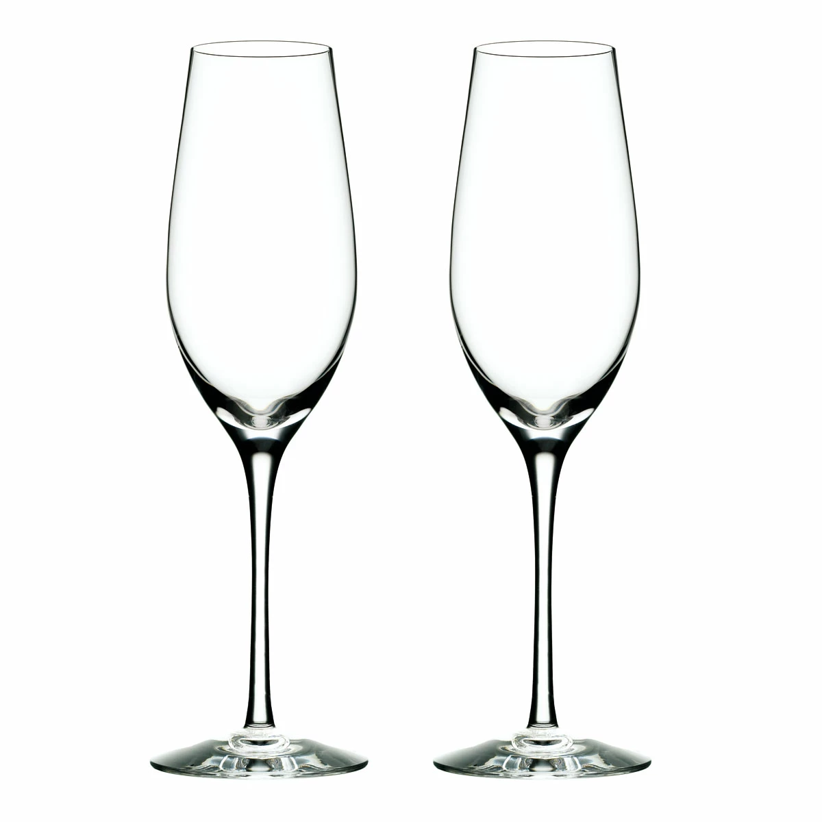 Orrefors Kosta Boda Orrefors Merlot Champagne Pair 1 Orrefors Kosta Boda Orrefors Merlot Champagne Pair