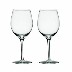 Orrefors Kosta Boda Orrefors Merlot Wine Medium Pair