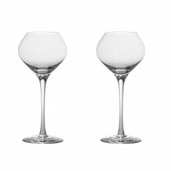 Orrefors Kosta Boda Orrefors Difference Sweet Wine, Pair