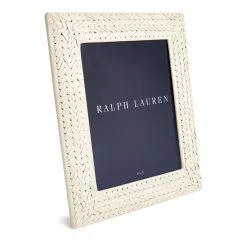 Ralph Lauren Adrienne 5"x7" Picture Frame, Cream