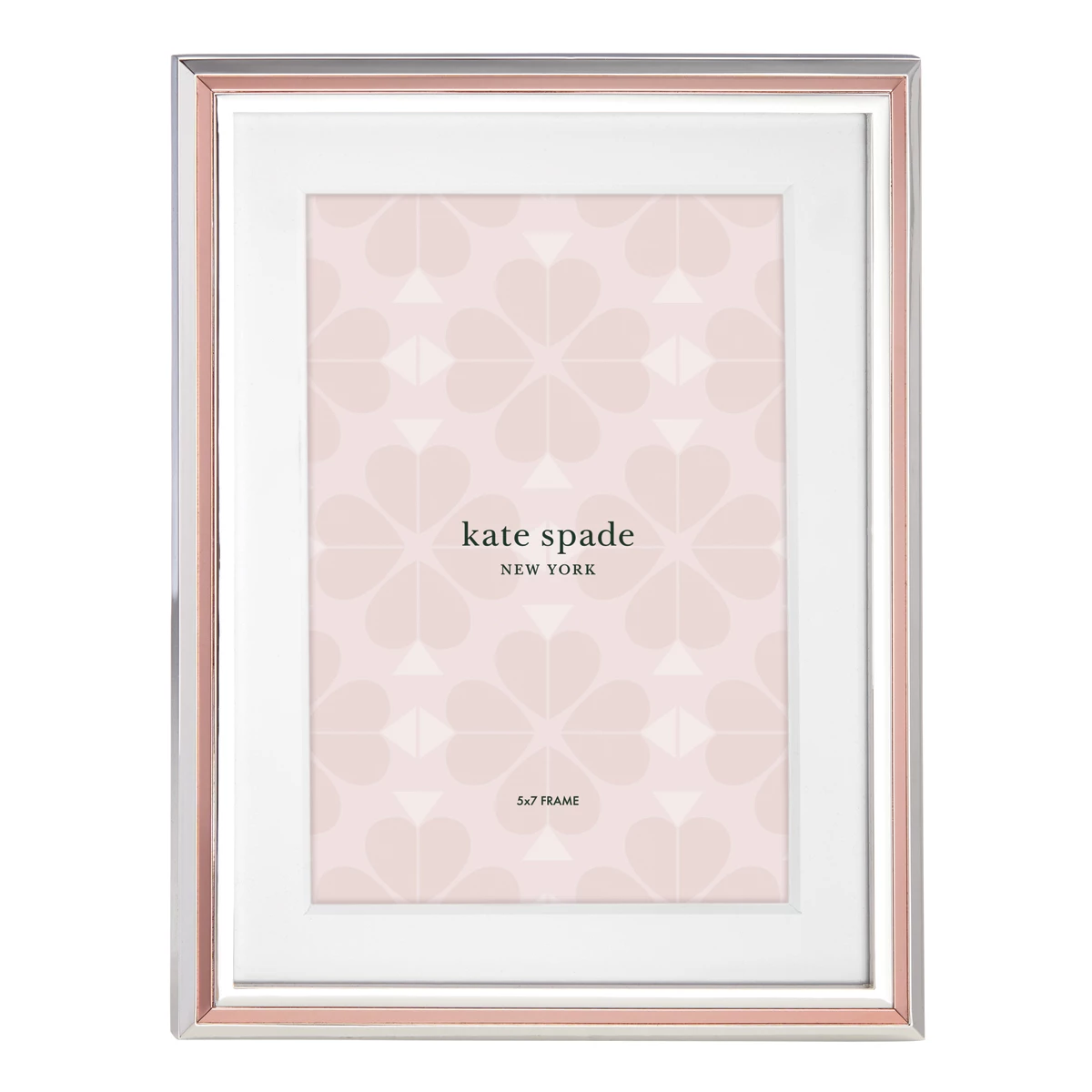 Kate Spade New York, Lenox Rosy Glow 5x7" Picture Frame 1 Kate Spade New York, Lenox Rosy Glow 5x7" Picture Frame