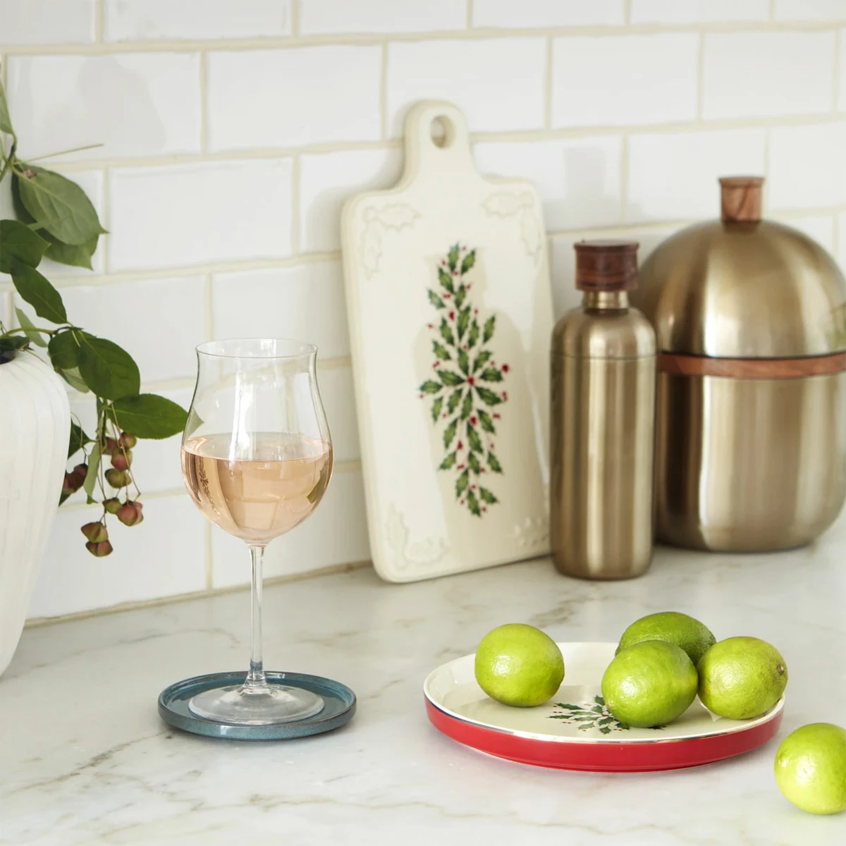 Lenox Tuscany Classics Rose Wine Glasses, Set Of Four 3 Lenox Tuscany Classics Rose Wine Glasses, Set Of Four - Image 3