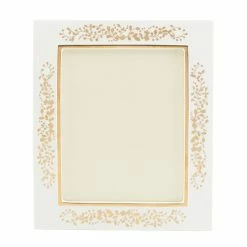 Lenox Opal Innocence Flourish Ceramic 8x10" Picture Frame